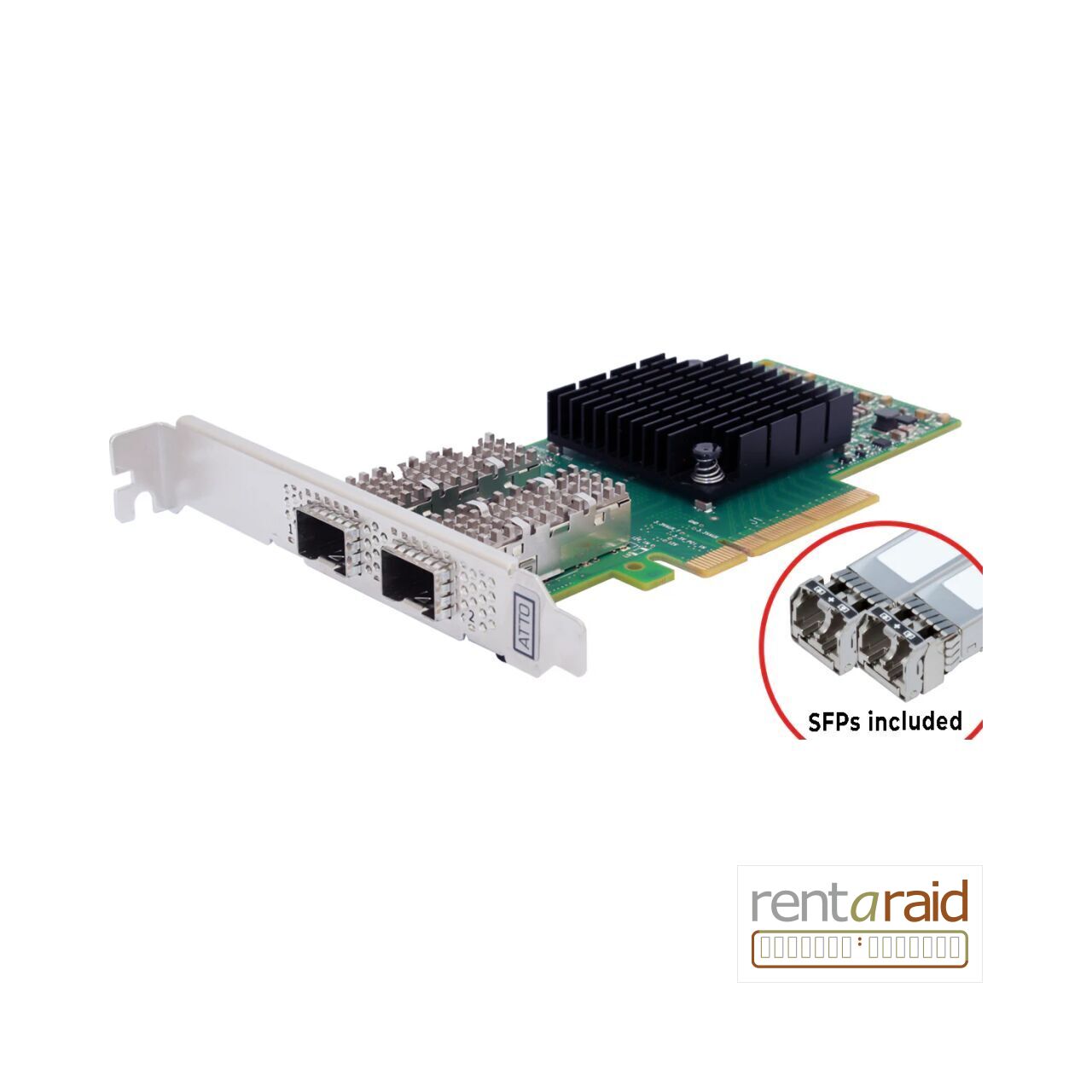 ATTO FastFrame N322 <br>(2 x Transceivers Included)