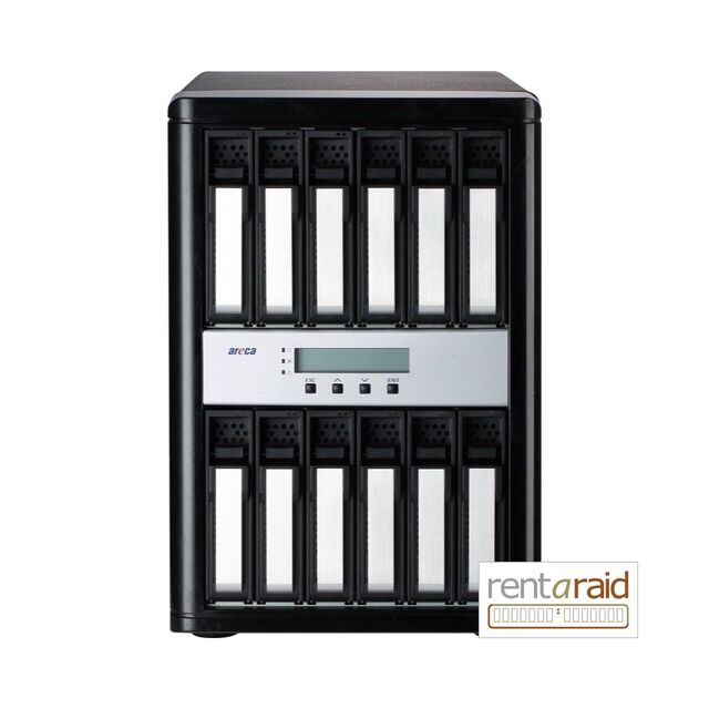 @rentaraid | Areca ARC-8050T3U-12 - Front Image
