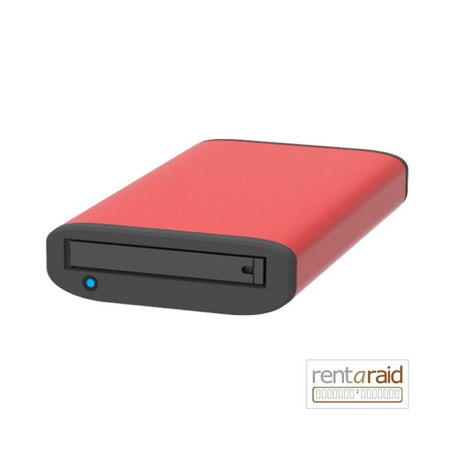 Stardom SohoTank MT1-B31BP - Red Version – 7.68 TB SSD