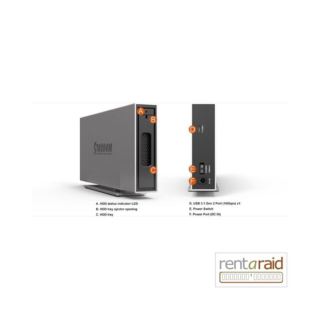 Stardom iTank i310-B31 – 14TB Enterprise (Silver Version) - Image 7