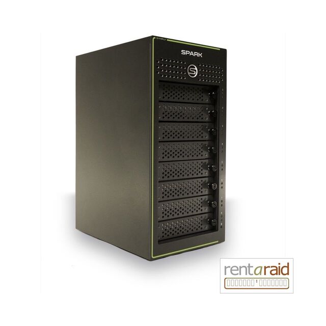 SymplySPARK 8-Bay – 144TB <br>(Inc. 1 x Matched Wheeled NANUK Hard Case) - Image 2