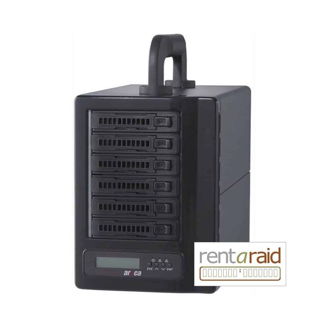 Areca ARC-8050T3U-6M – 5.76TB Enterprise SSD RAID Array