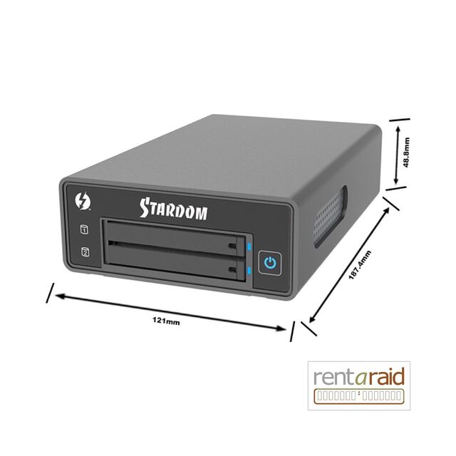 Stardom SohoTank MS2-TB3 – 2.0 TB - Image 8