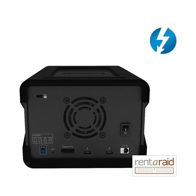Glyph Blackbox PRO RAID Thunderbolt 3 With SD / CFast 2.0 Hub - 8TB - Image 2