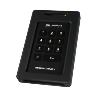 Glyph SecureDrive+ Encrypted Drive with Keypad - 1TB HDD