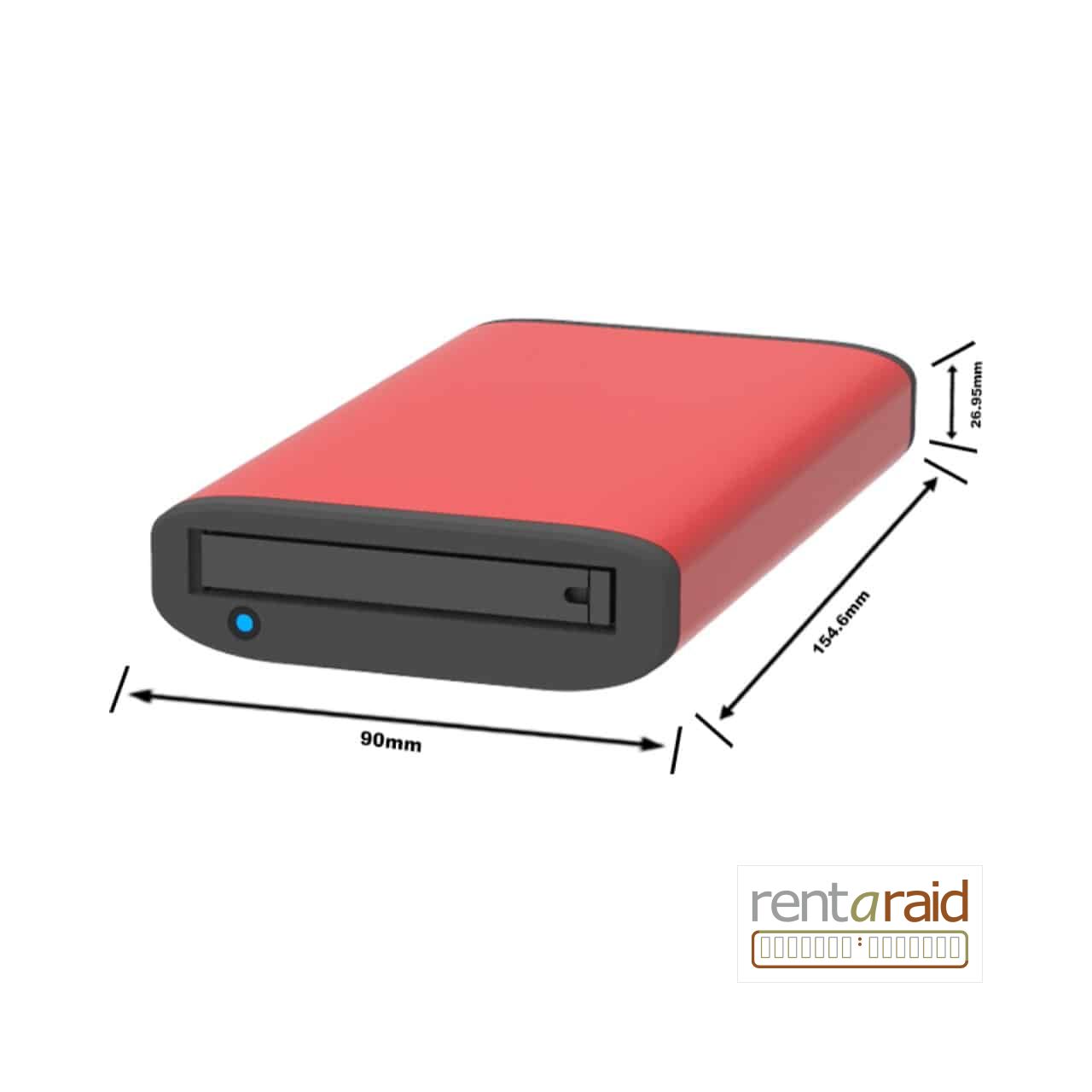 Stardom SohoTank MT1-B31BP - Red Version - (Enclosure Only) - Image 6