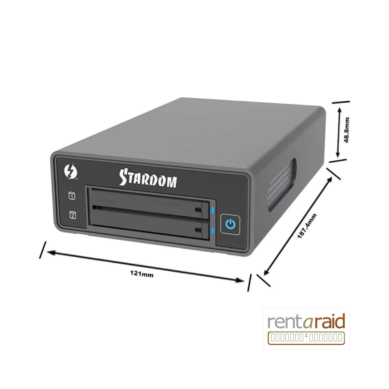 Stardom SohoTank MS2-TB3 – 8.0 TB - Image 8