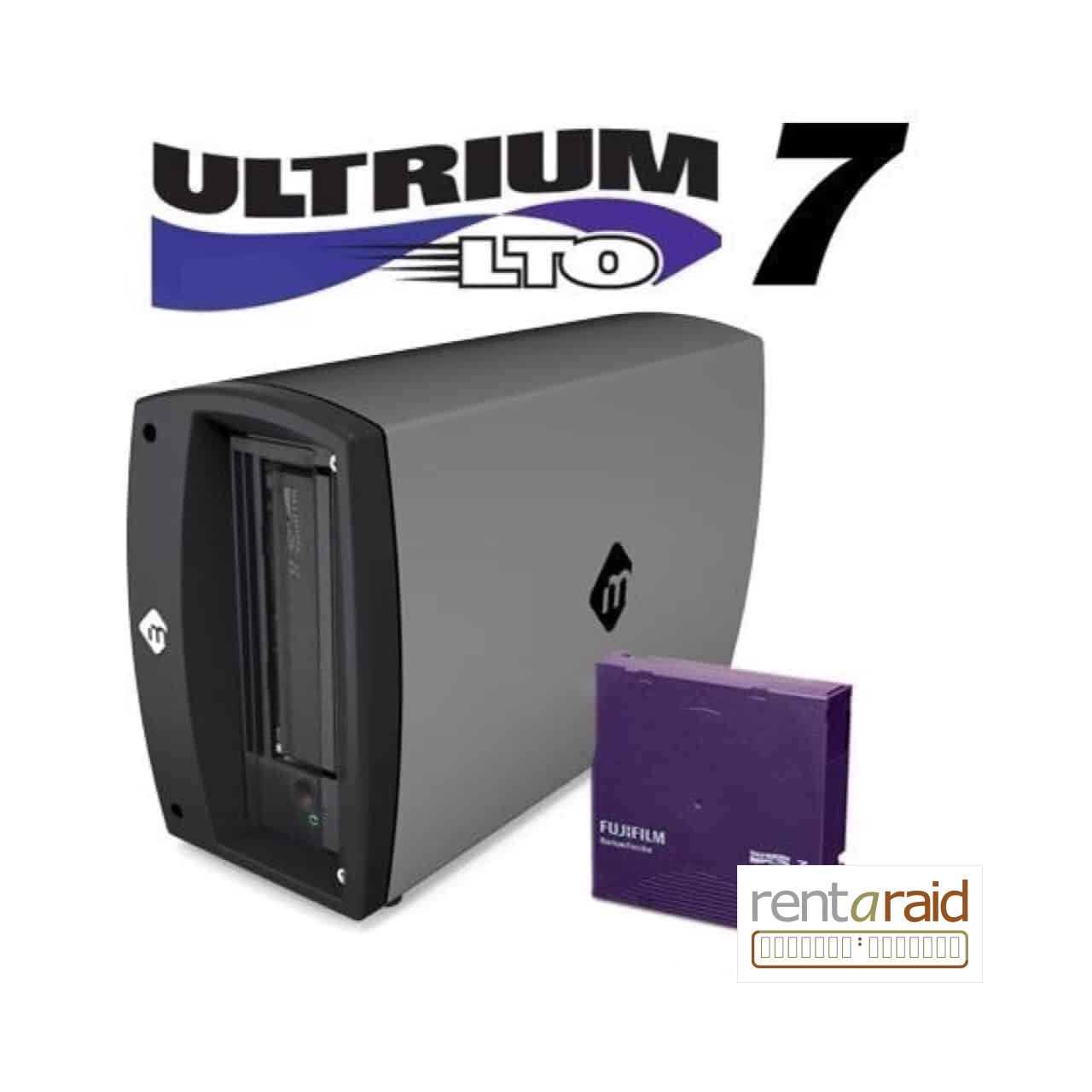 mLogic mTape LTO-7 Thunderbolt 3 Tape Drive (Hedge Canister for macOS Included)