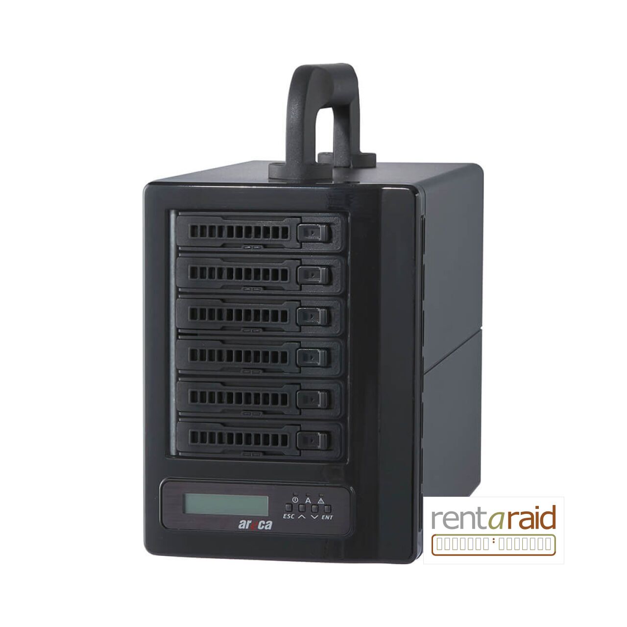 Areca ARC-8050T5U-6MN - Unpopulated <br>(New Thunderbolt 5 Version)
