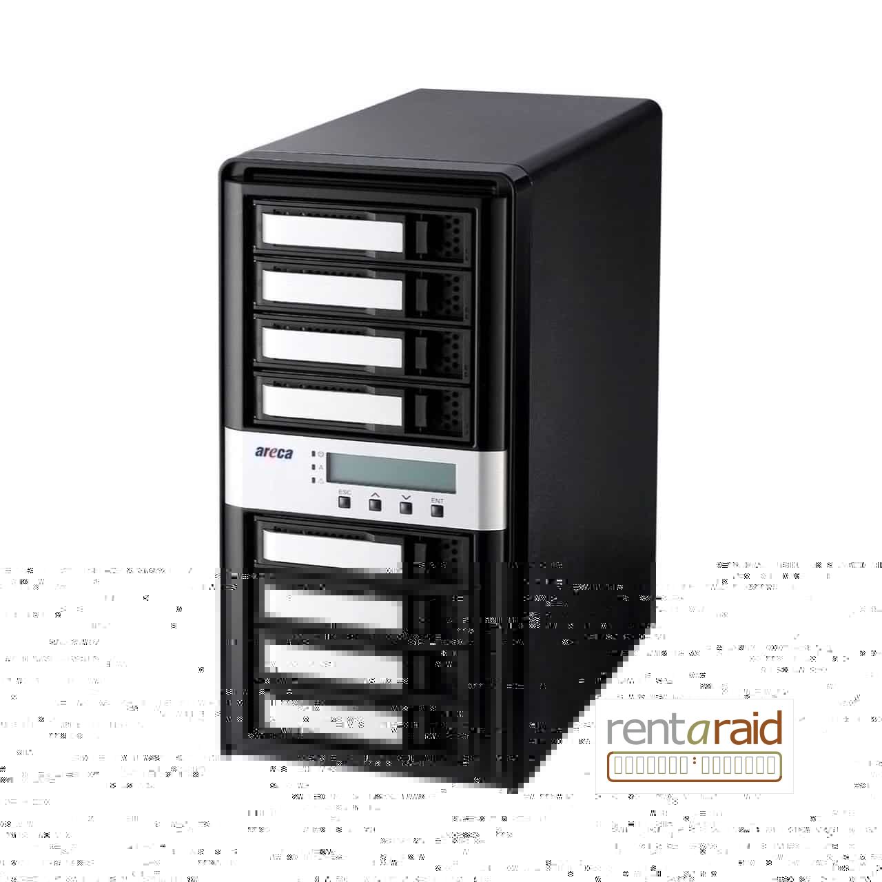 Areca ARC-8050T3U-8 – 61.44TB (Special SSD Version)