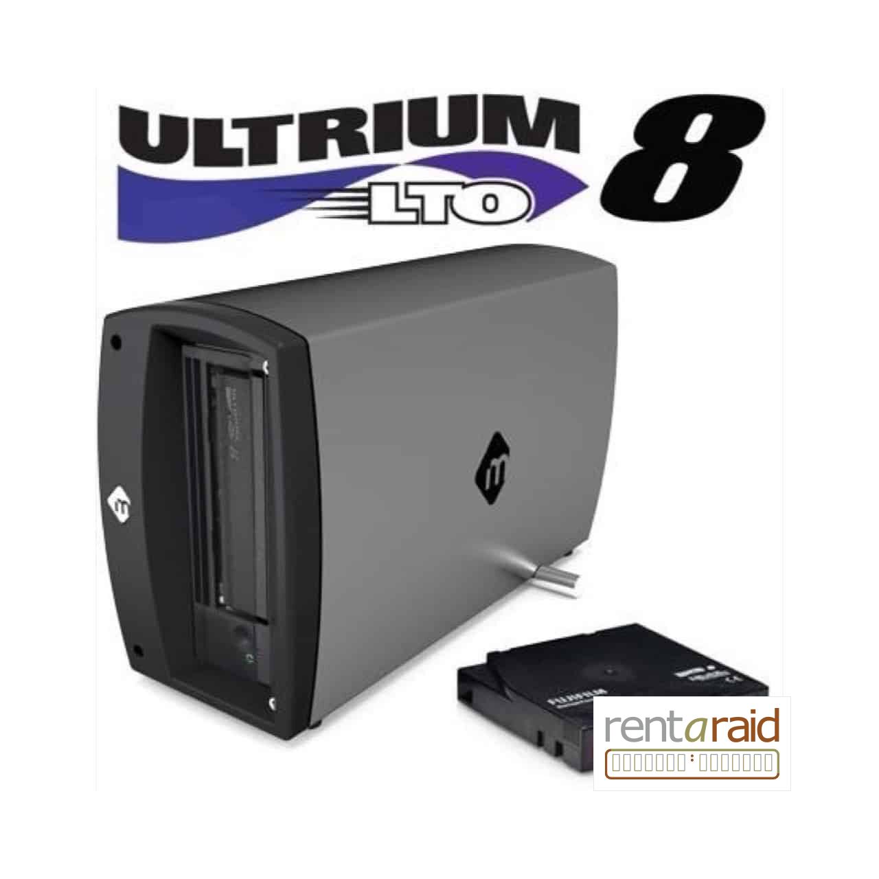 mLogic mTape LTO-8 Thunderbolt 3 Tape Drive (Hedge Canister for macOS Included)