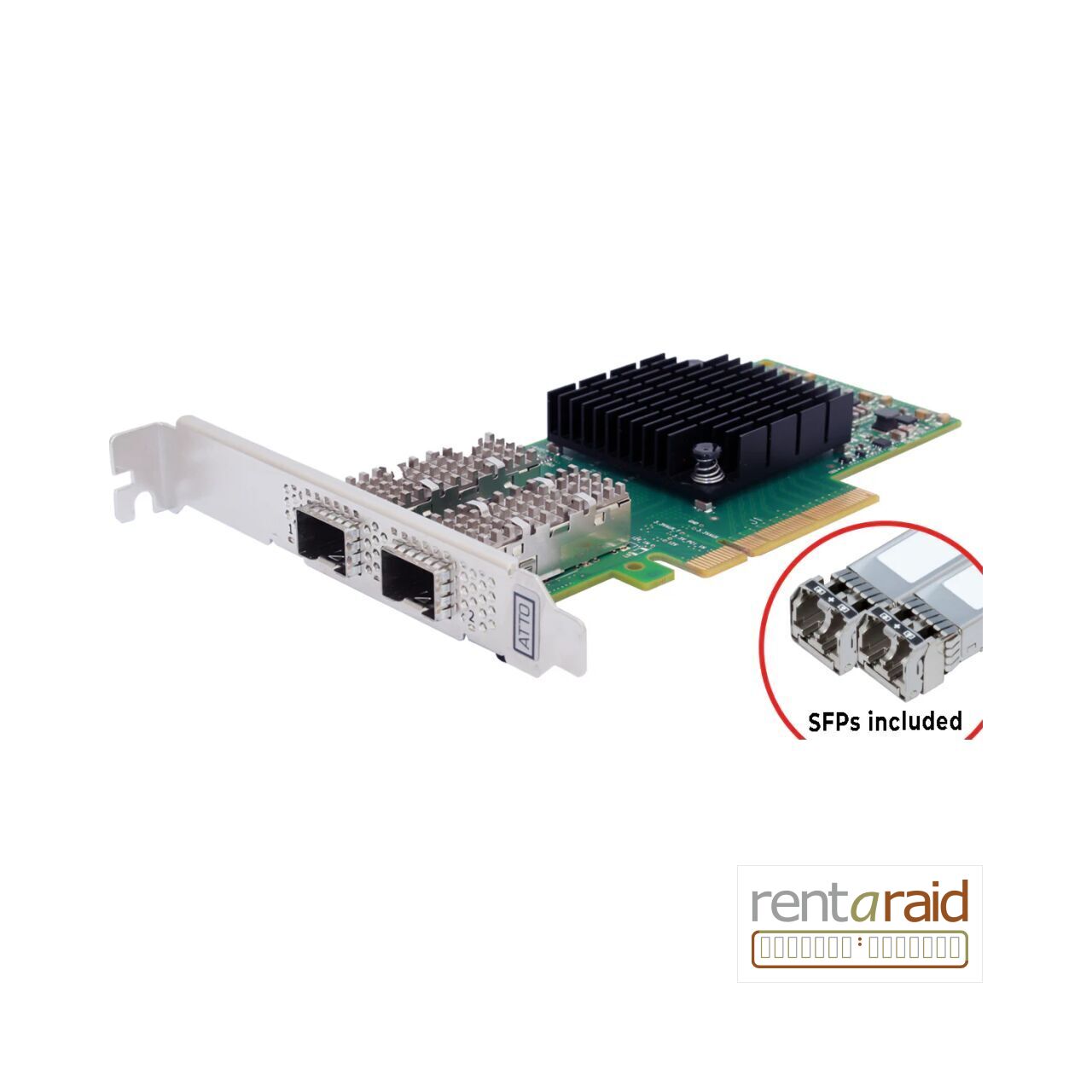 ATTO FastFrame N322 <br>(2 x Transceivers Included)