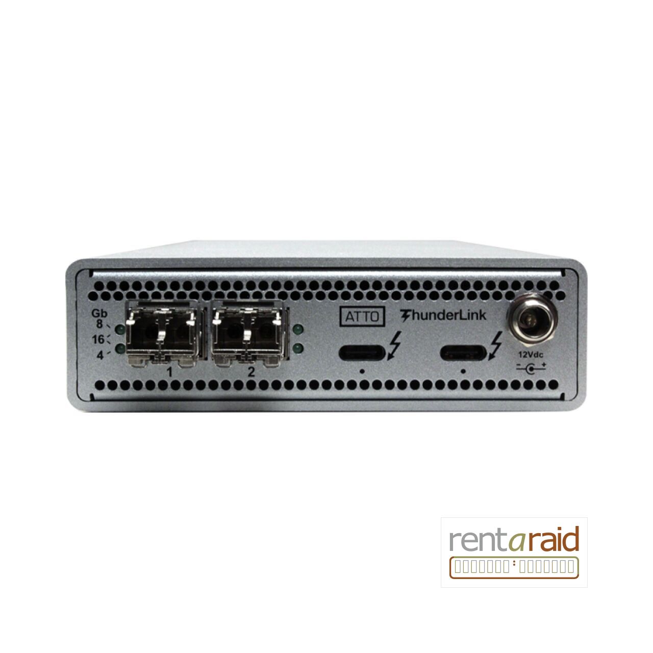 ATTO ThunderLink FC-3162 <br>(2 x LC SFP+ Transceivers Included)
