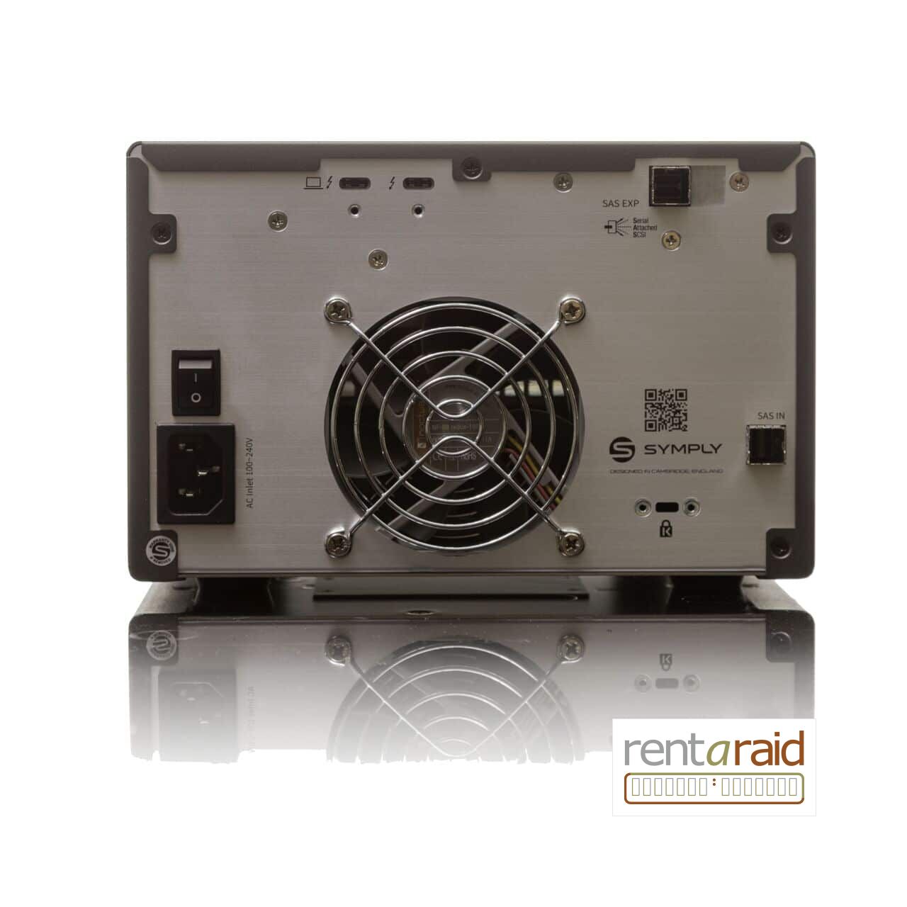 SymplyPRO XTH Thunderbolt LTO-7 Single Mechanism Dual Bay Tape Drive - Image 3