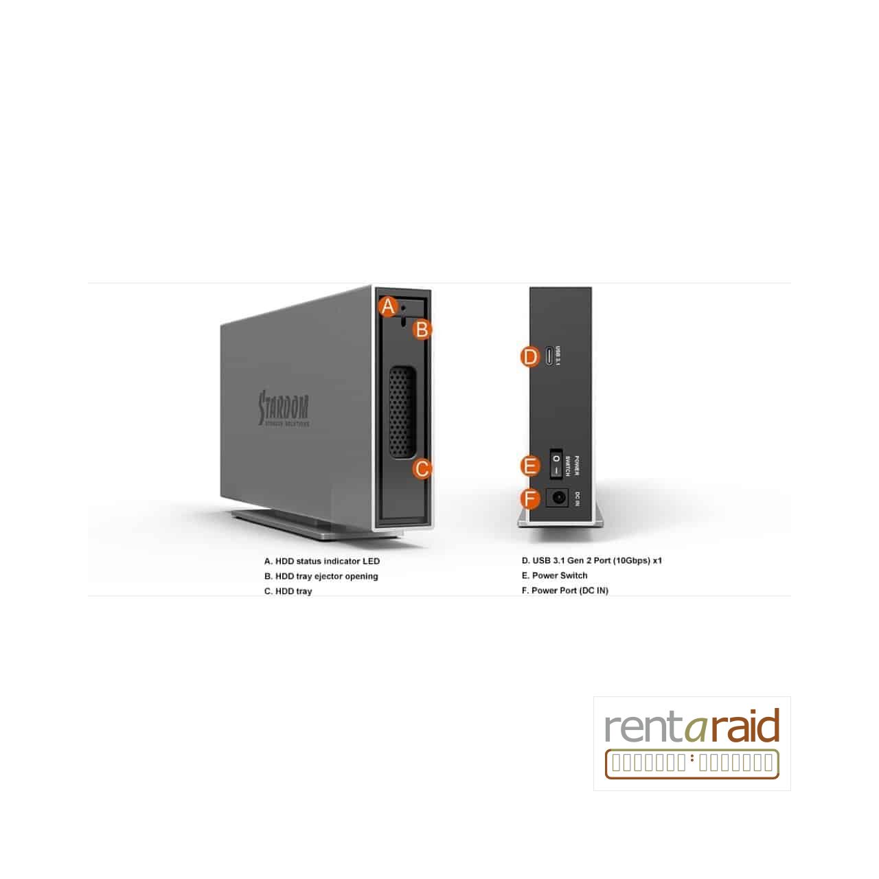 Stardom iTank i310-B31 – 6TB Enterprise (Silver Version) - Image 7