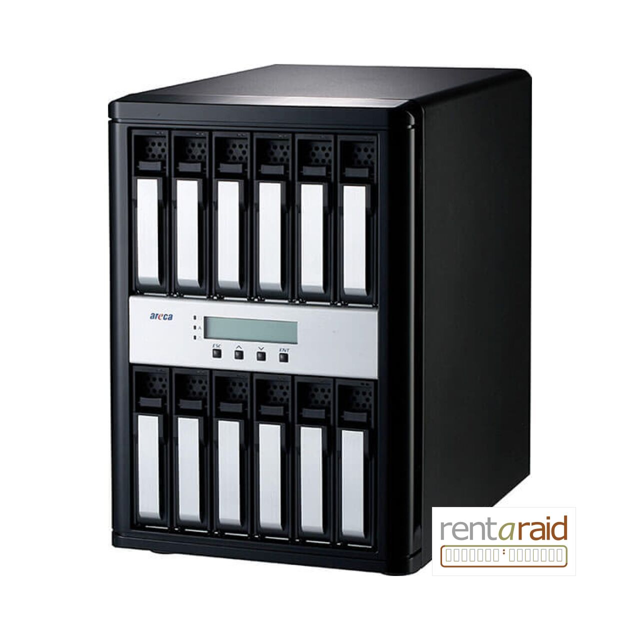 Areca ARC-8050T5U-12N - Unpopulated <br>(NEW THUNDERBOLT 5 VERSION)