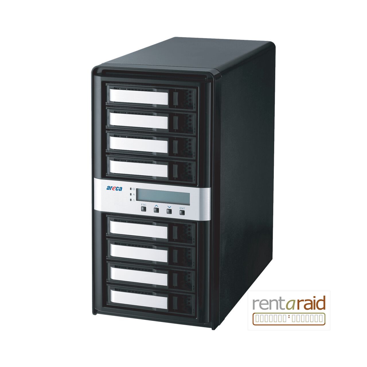 Areca ARC-8050T5U-8E - Unpopulated <br>(New Thunderbolt 5 Version) - Image 2