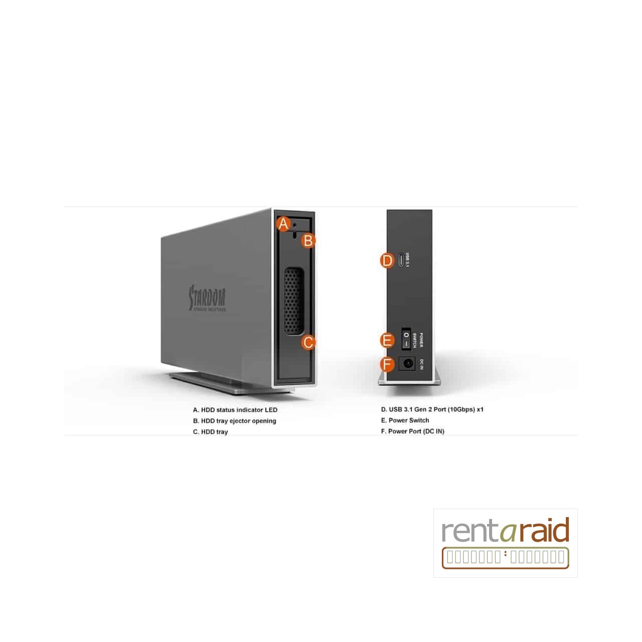 Stardom iTank i310-B31 – 18TB Enterprise (Silver Version) - Image 7