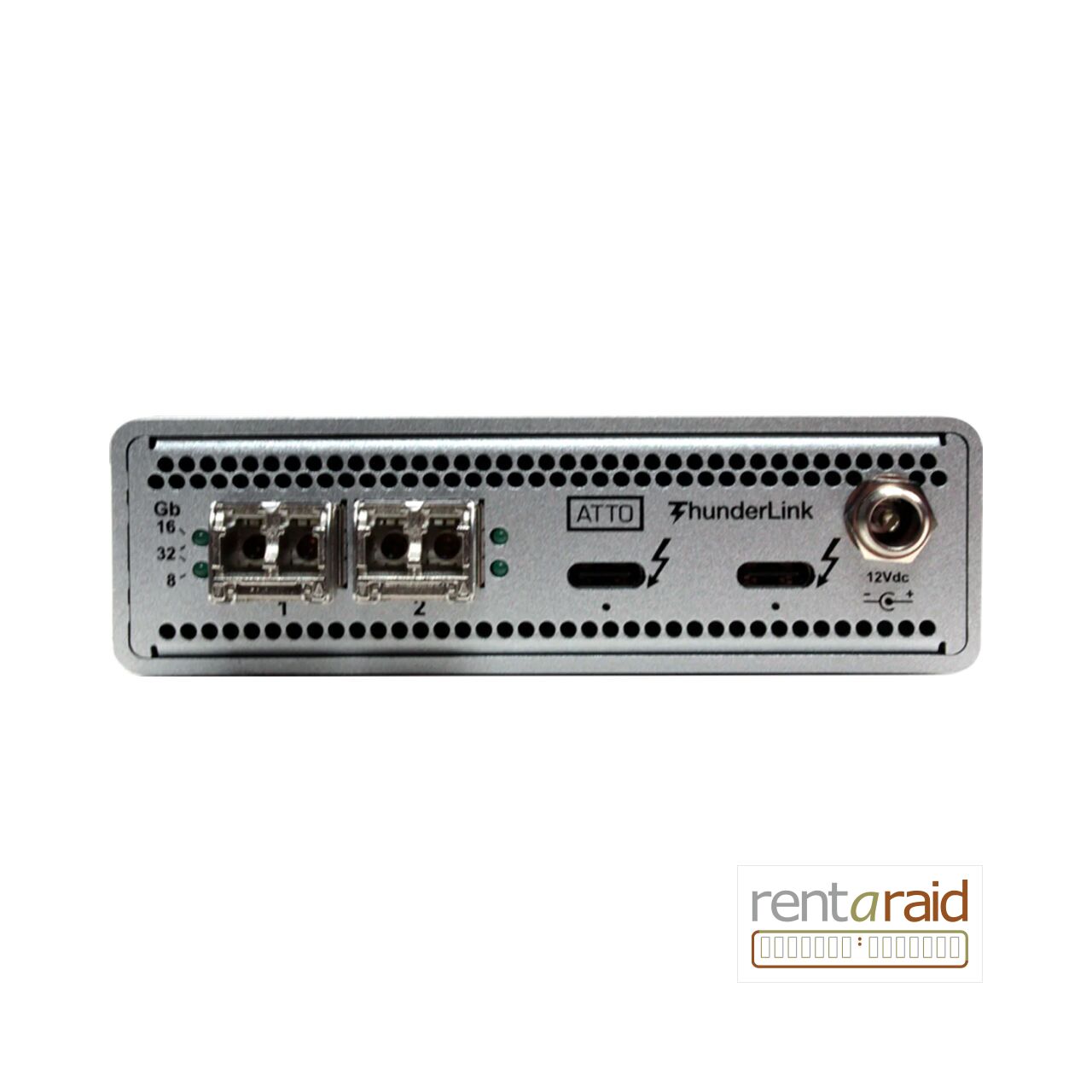 ATTO ThunderLink FC-3322 <br>(2 x LC SFP+ Transceivers Included)