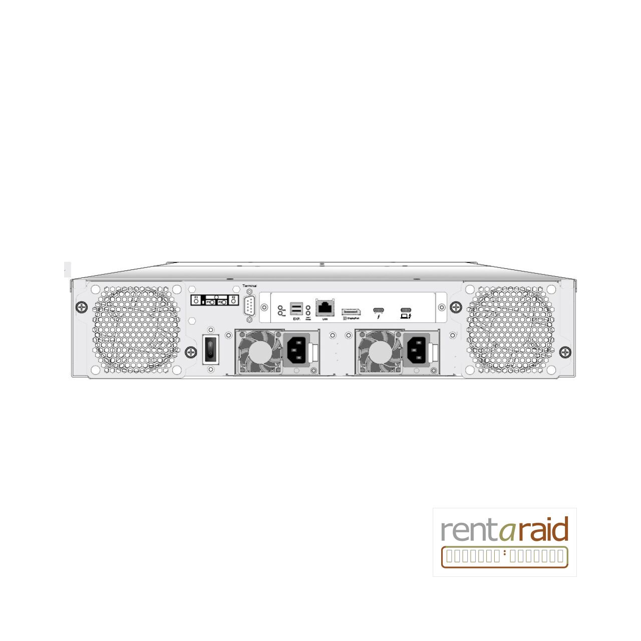 Areca ARC-8050T5U-12R - 192TB <br>(NEW THUNDERBOLT 5 VERSION) - Image 2
