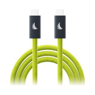 Angelbird USB-C 20Gb Solid Flex Tether Cable Lime - 4.5m