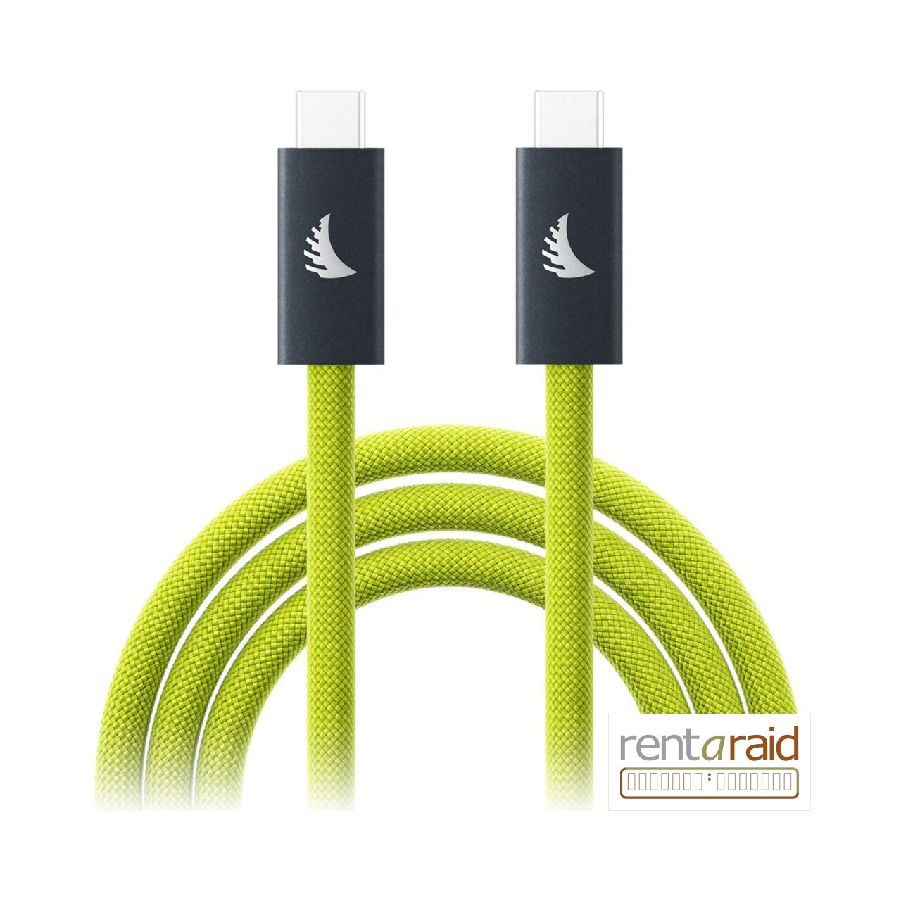 Angelbird USB-C 20Gb Solid Flex Tether Cable Lime - 4.5m