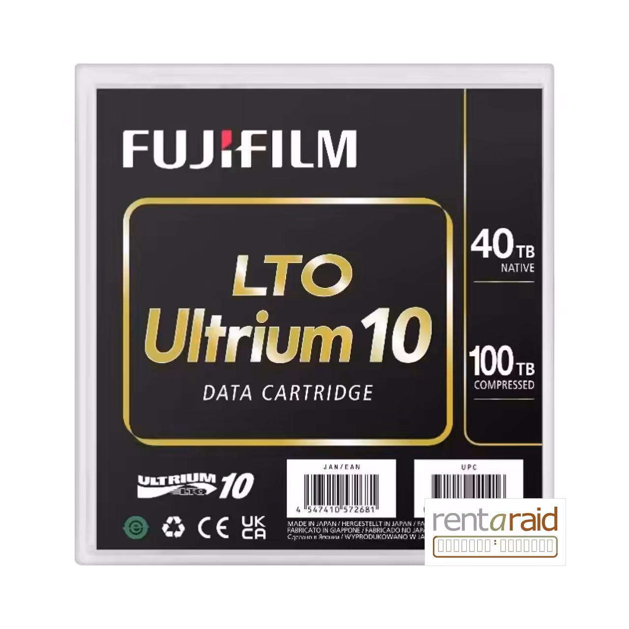 Fujifilm LTO-10 Tape Data Cartridge - 40TB