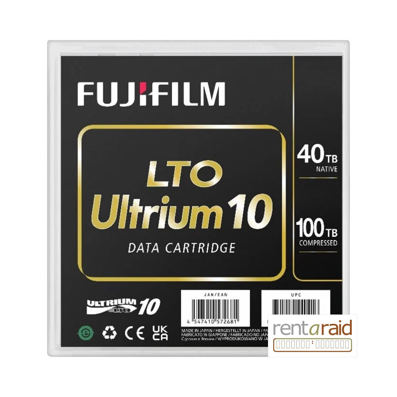 Fujifilm LTO-10 Tape Data Cartridge - 40TB
