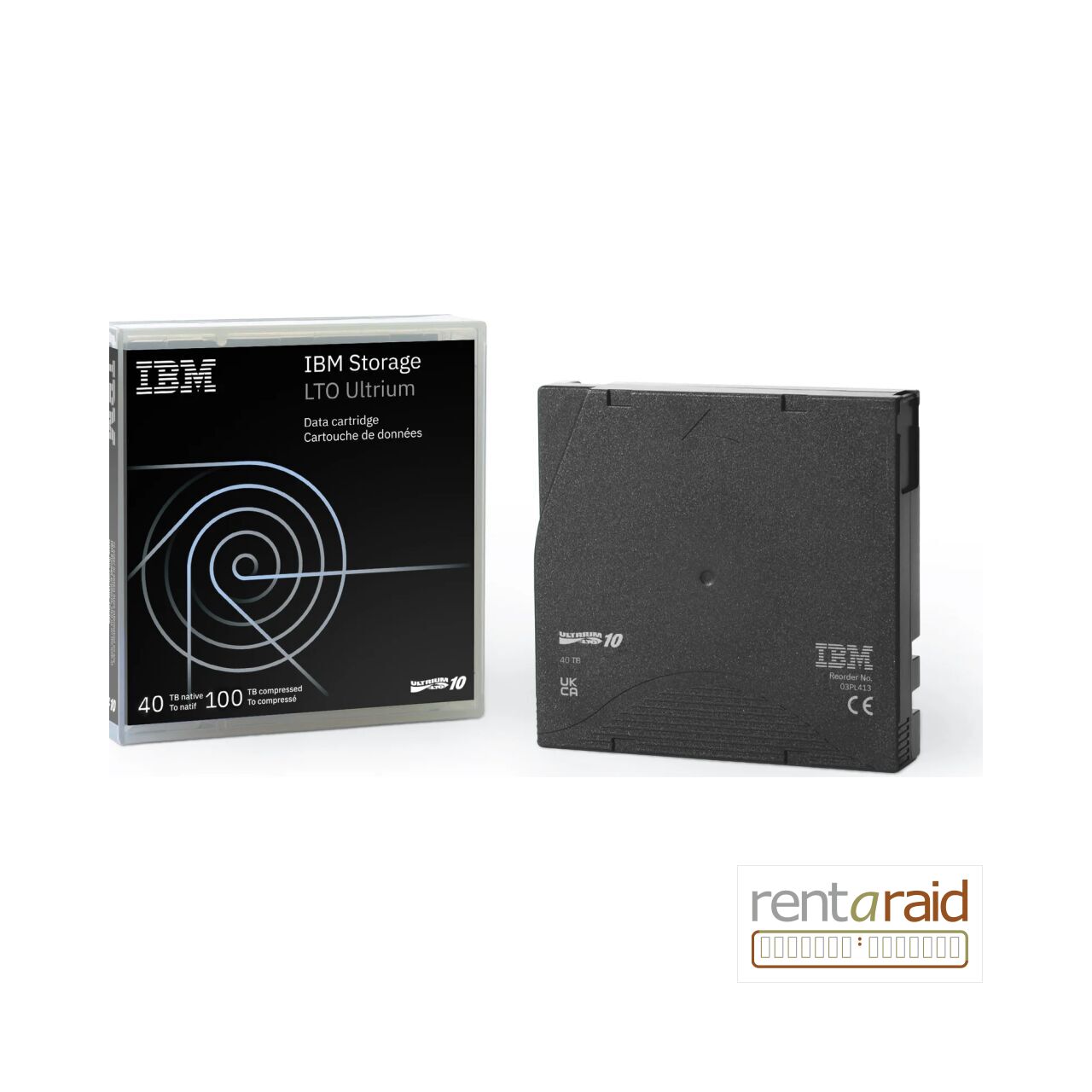 IBM LTO-10 Tape Cartridge - 40TB