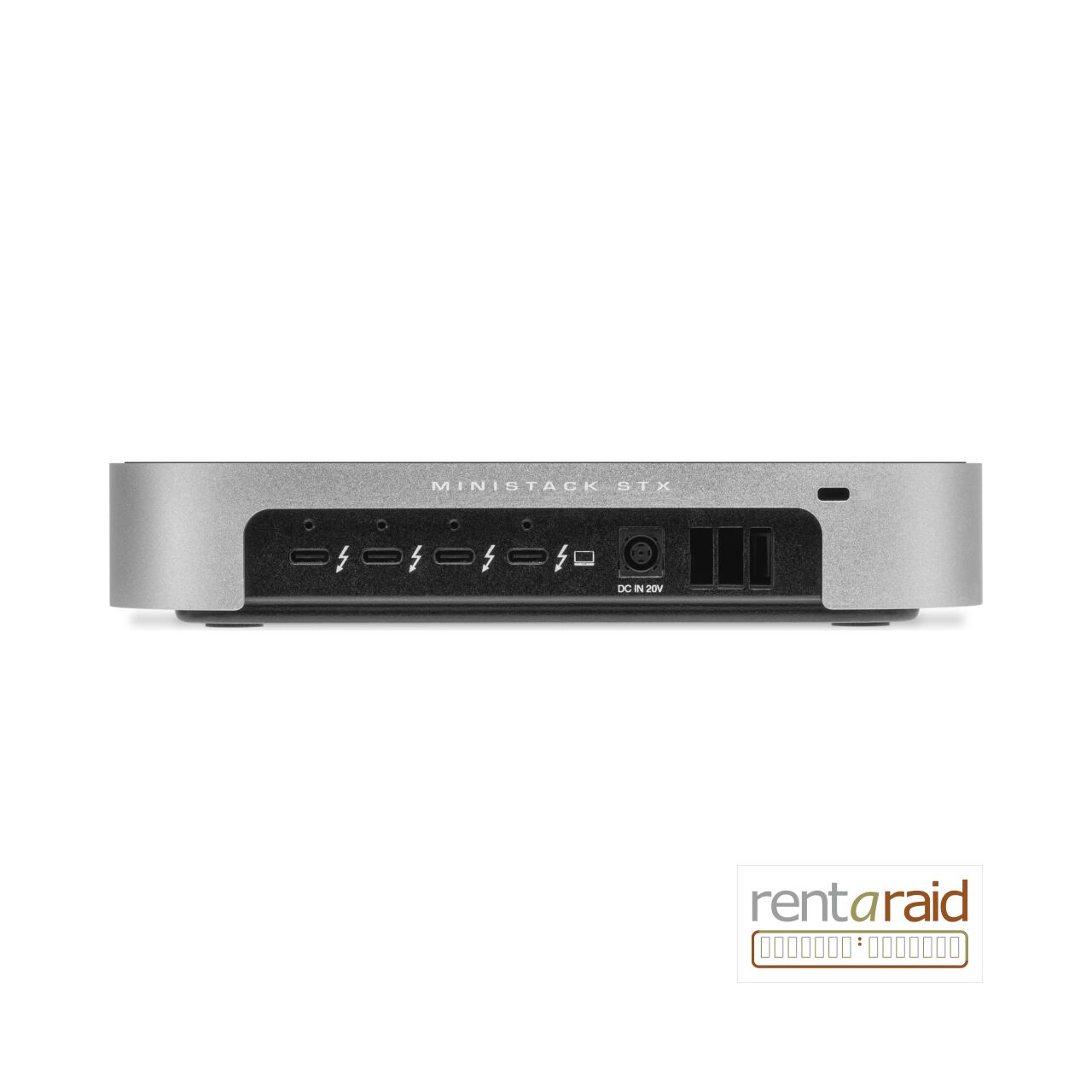 OWC miniStack STX - 6TB Hybrid - Matte Silver - Image 2