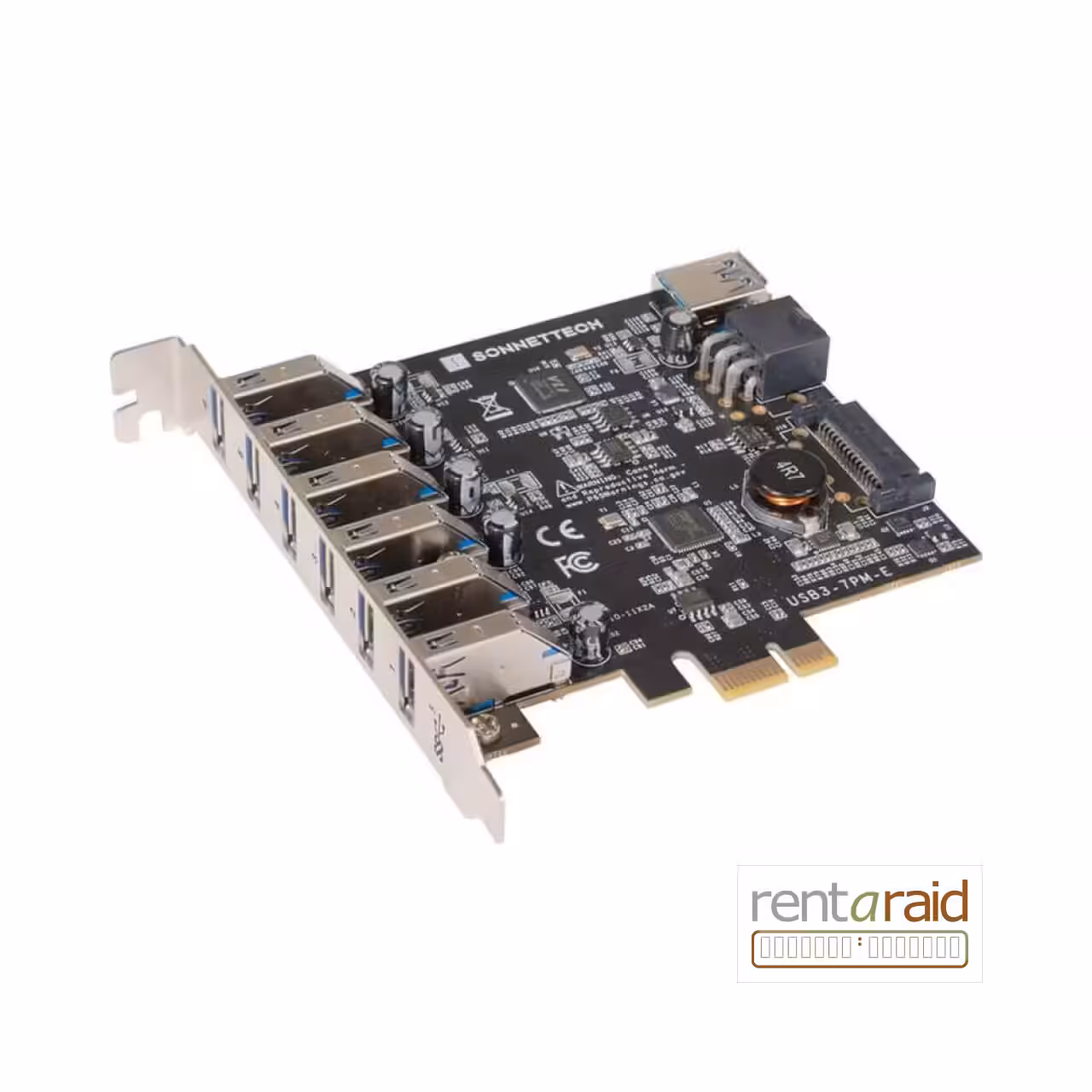 Sonnet Allegro 7-Port USB 3.2 Gen 1 Type-A PCIe Card