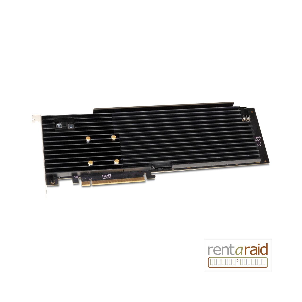 Sonnet M.2 8x4 Silent Gen4 PCIe Card