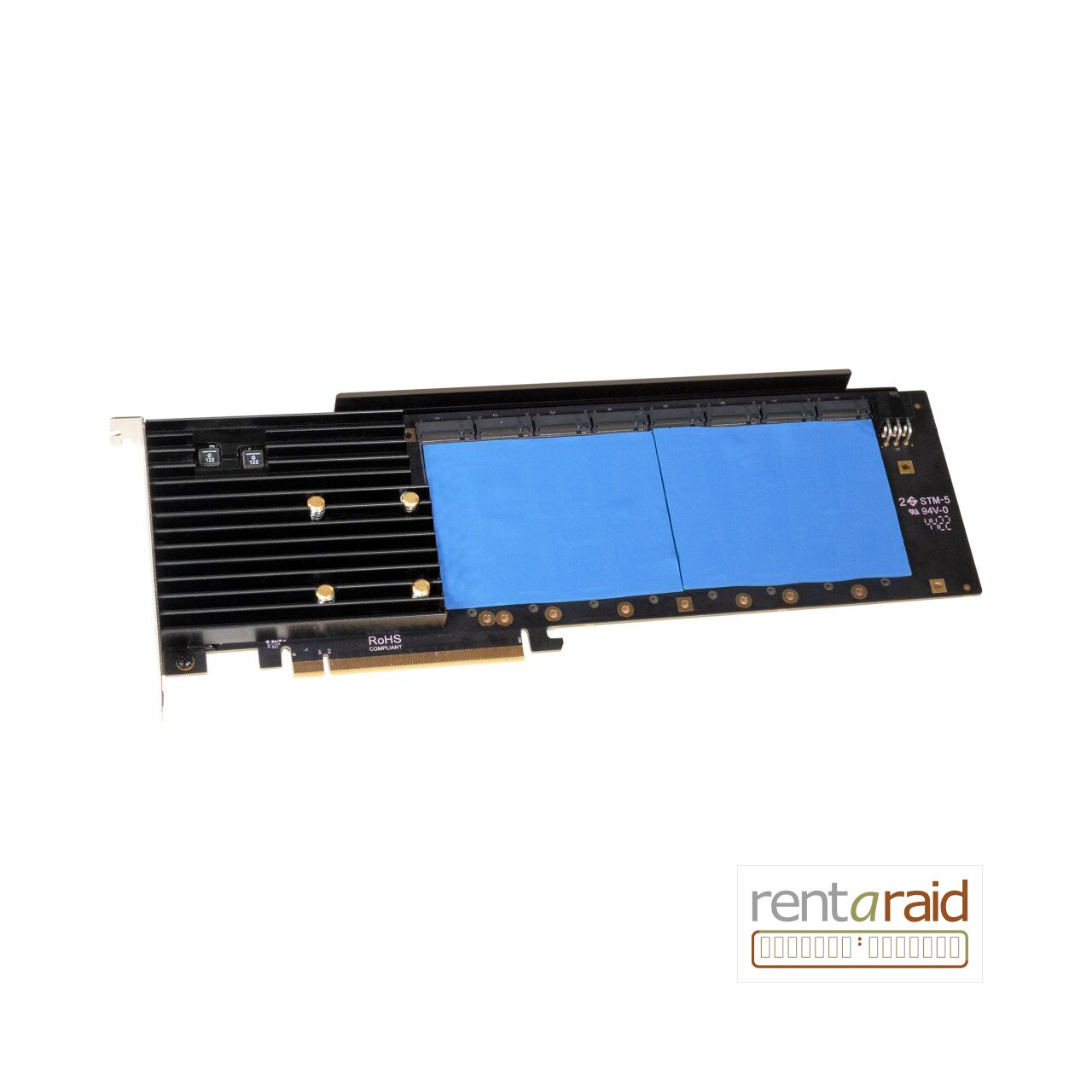 Sonnet M.2 8x4 Silent Gen4 PCIe Card - Image 2