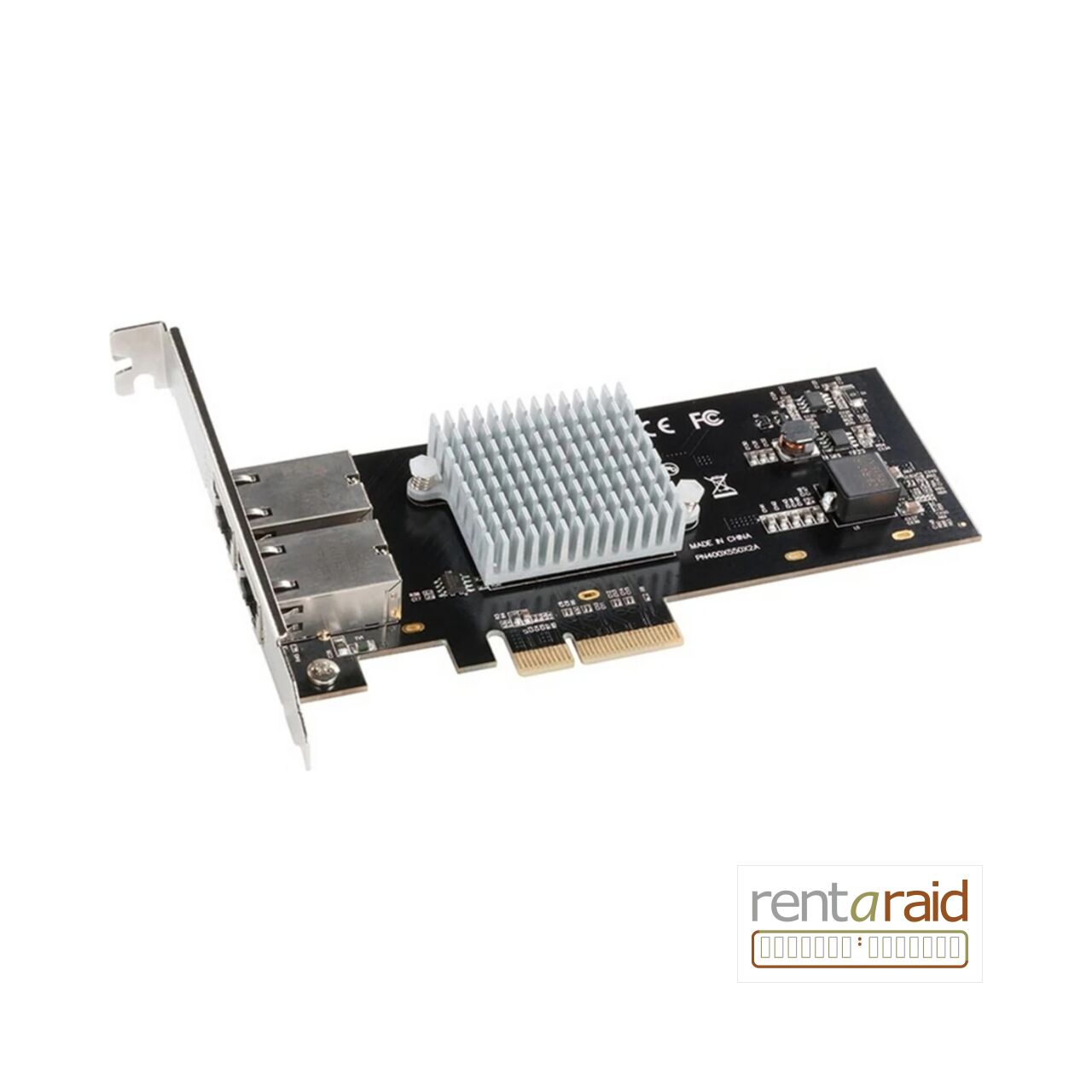 Sonnet Presto 10GBASE-T 2-Port PCIe Card