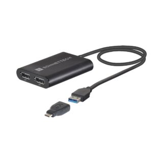 Sonnet USB 3 DisplayLink Dual 4K 60Hz DP Adapter