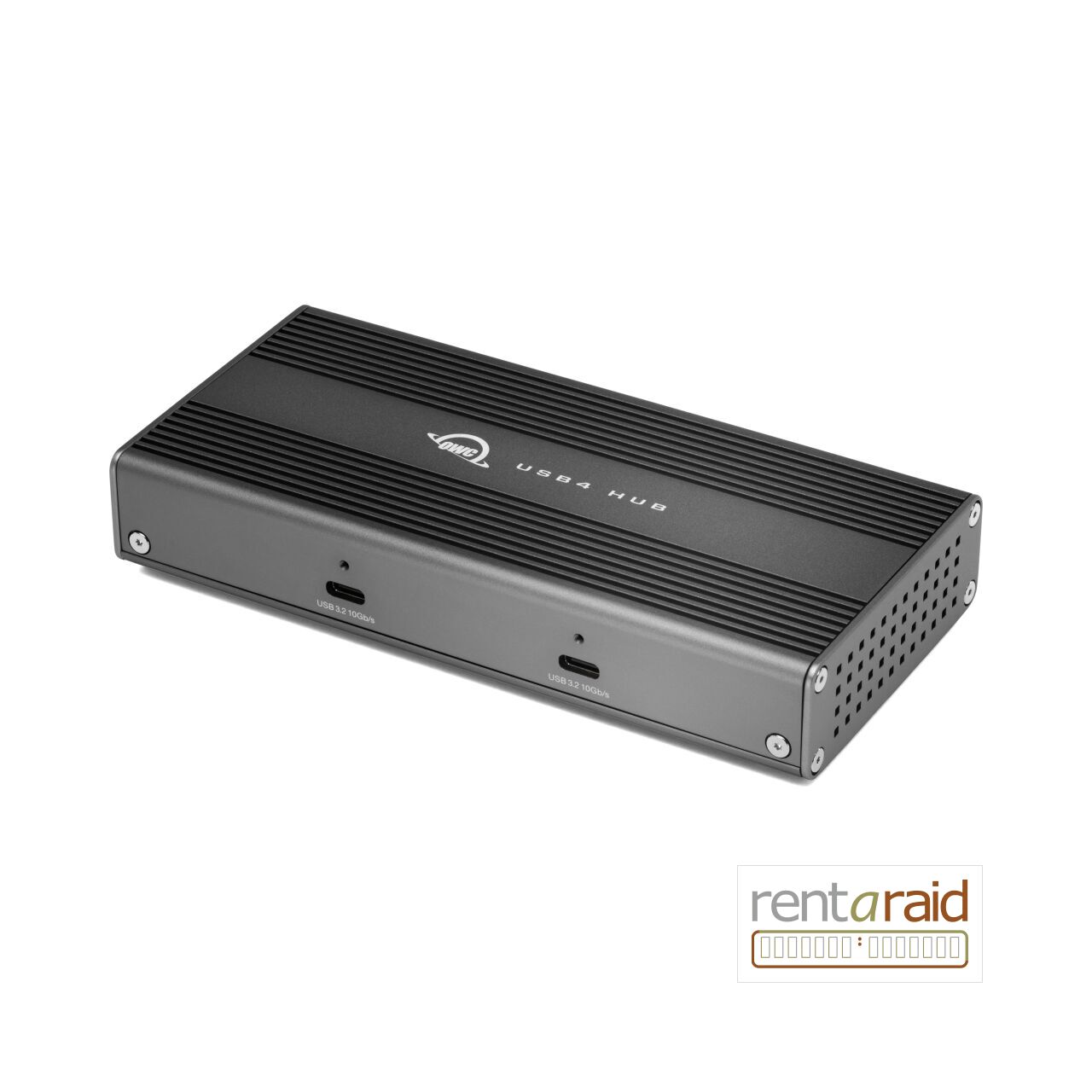 OWC USB4 Hub facing left