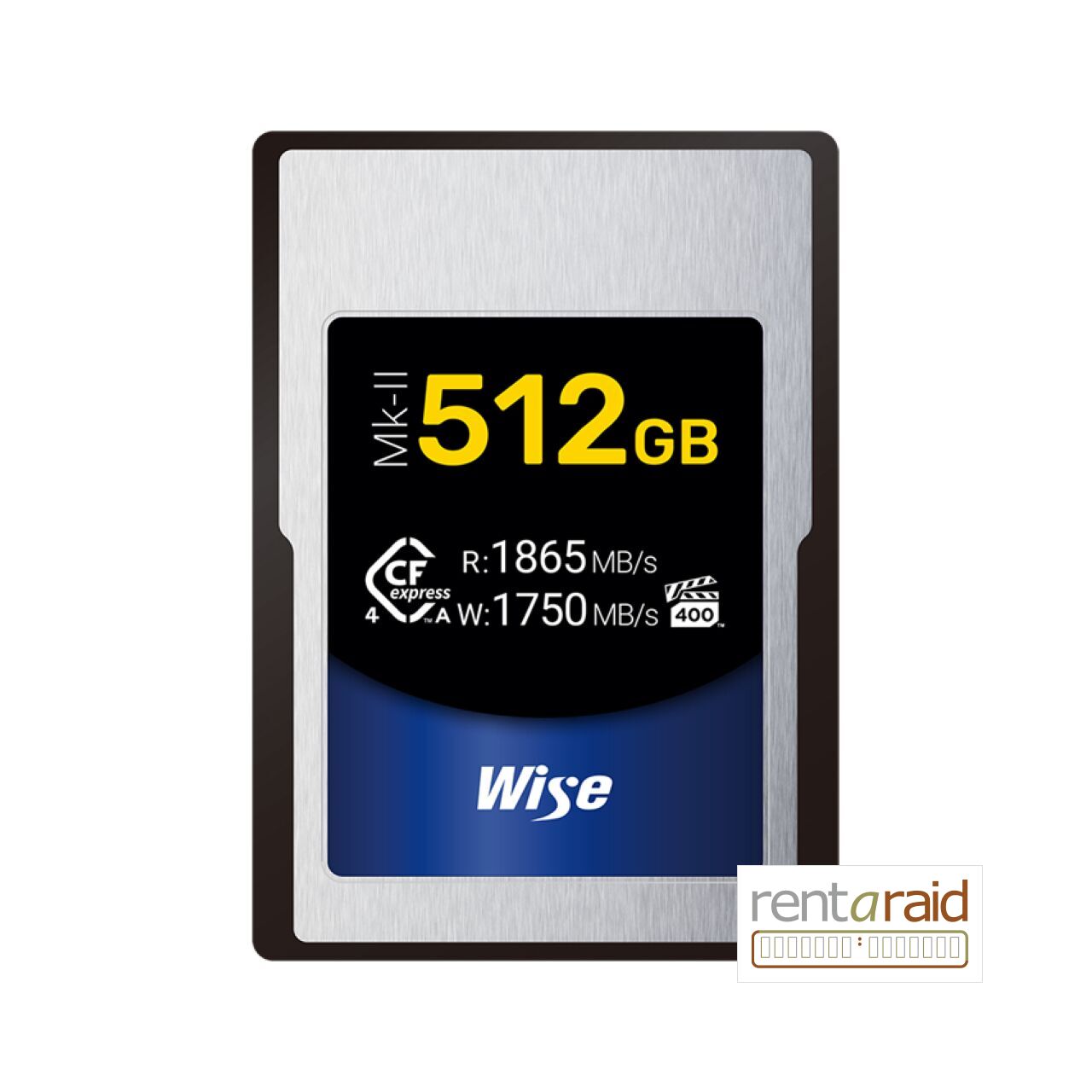 Wise CFexpress 4.0 Type A Mk-II 512GB Memory Card