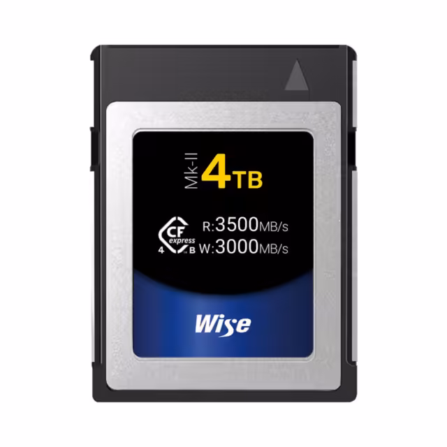 Wise CFexpress 4.0 Type B Mk-II 4TB memory card