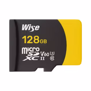 Wise microSDXC UHS-II V60 128GB memory card