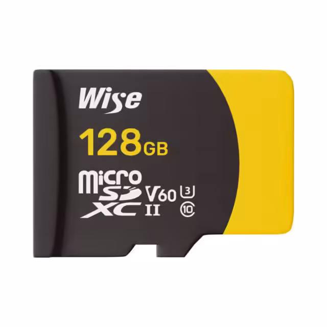 Wise microSDXC UHS-II V60 128GB memory card