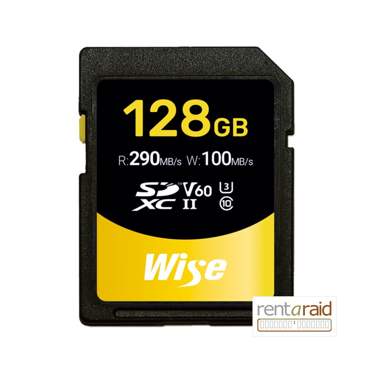 Wise SDXC UHS-II V60 128GB Memory Card