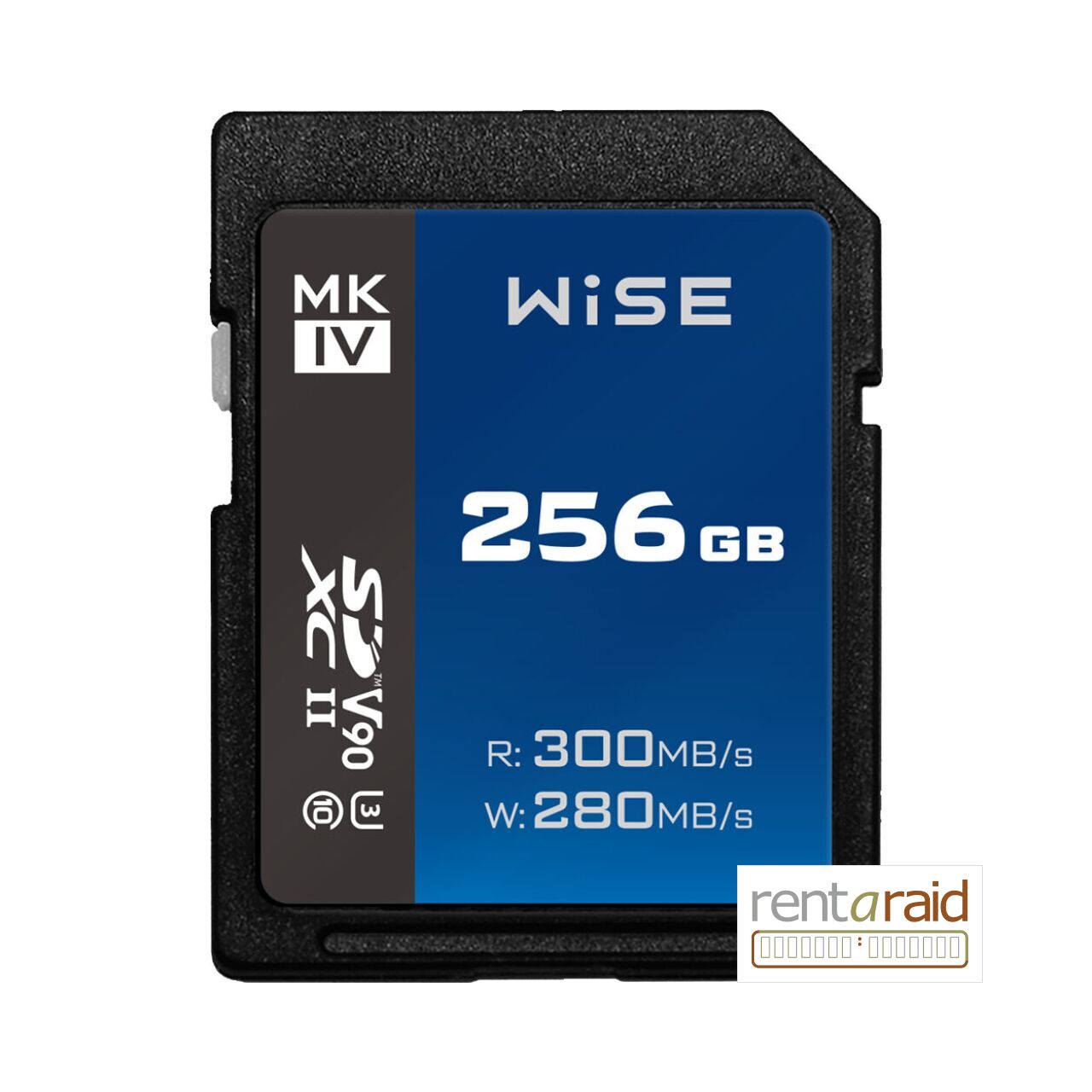 Wise SDXC UHS-II V90 Mk-IV 256GB Memory Card