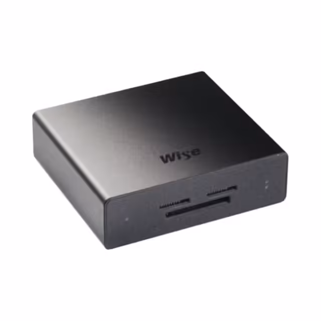 Wise USB-C 10Gbps card reader with one SD and two microSD UHS-II slots